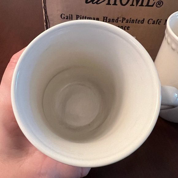 Southern Living at Home Gail Pittman Hand-Painted Cafe Mugs:Provence - Picture 4 of 4